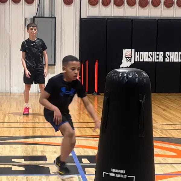 Two kids training at Hoosier Shooting Academy