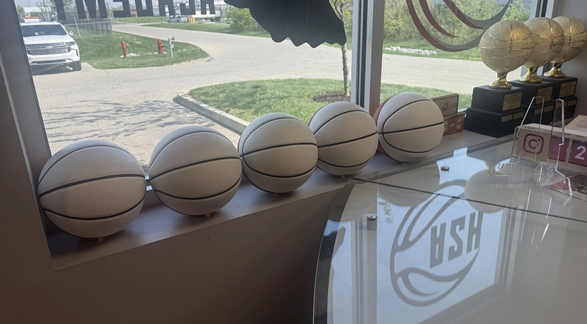 White balls at Hoosier Shooting Academy